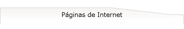 P�ginas de Internet