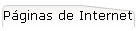 P�ginas de Internet